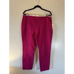 NWT Raspberry Pull On Side Zip Pants Size 16 By A New Day